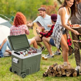 12 Volt Car Refrigerator Portable Car Fridge with Adjustable Range (size: 50L)